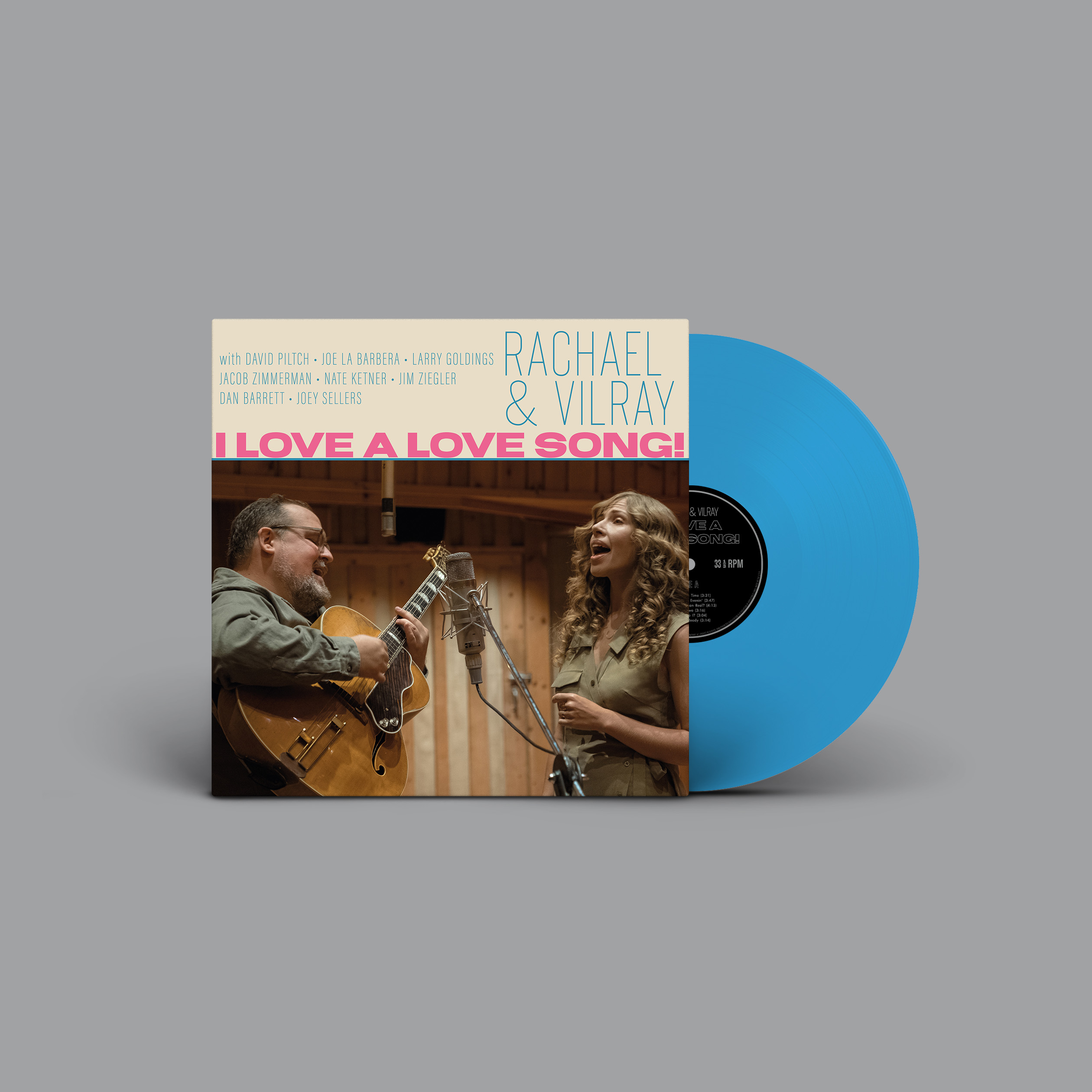 I Love a Love Song! Sky Blue LP + MP3 Bundle